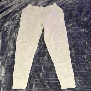 Champion Light Gray Men's Logo Joggers
